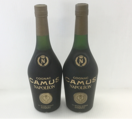 古酒 CAMUS（カミュ）ナポレオン デラックス デキャンタ 未開栓 2本