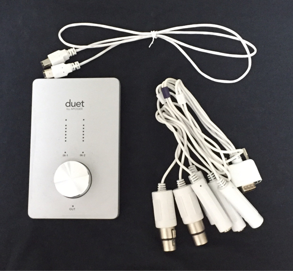 【duet APOGEE オーディオインターフェイス】