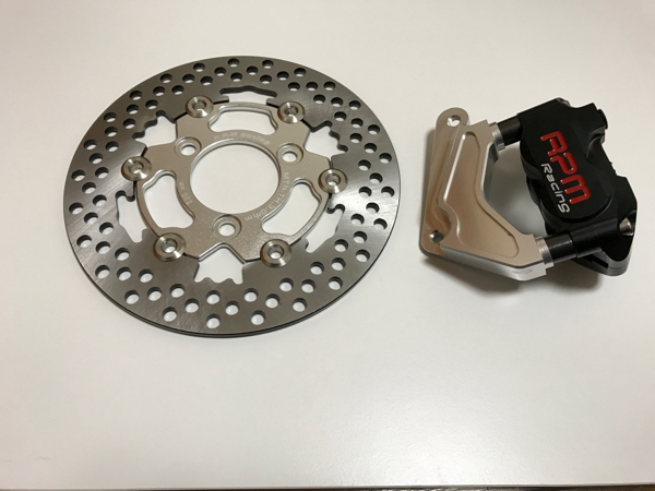 RPM 220mm仕様ブレーキセット zoomer ruckus dio