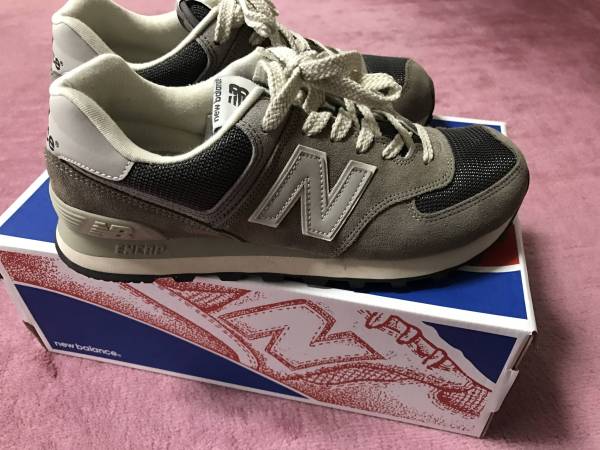 new balance★ML574 DDA★24.5㎝★中古★グレー★ニューバランス