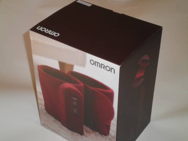 OMRON オムロン エアマッサージャー HM-255 WR ワインレッド_1