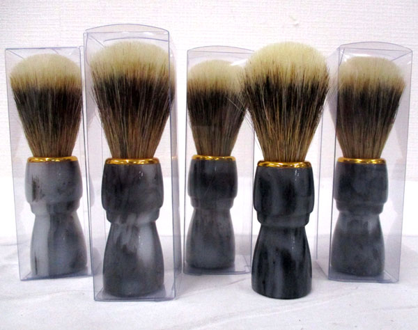 送料無料■wx656■プロ用ひげブラシ #4500　5点