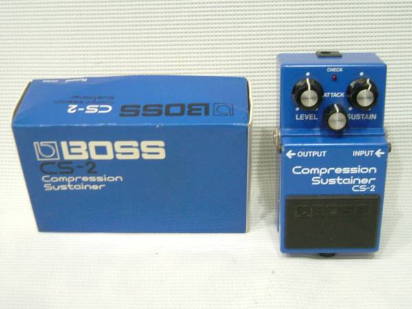 ♪BOSS♪コンプレッションサスティナー CS-2 コンプレッサー 日本製