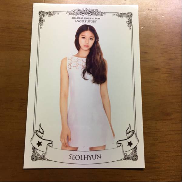 即決 AOA angels story ソリョン トレカ