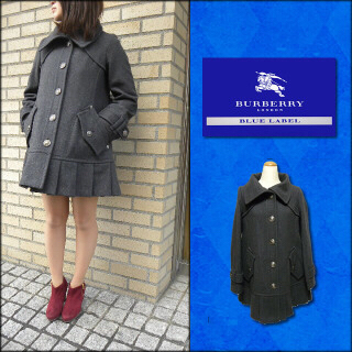 BURBERRY BLUE LABELコート 、ウール 【公式通販】