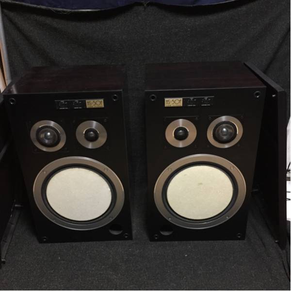 ローディ Lo-D HS-50F 3ウェイ バスレフ スピーカー ギャザードエッジ