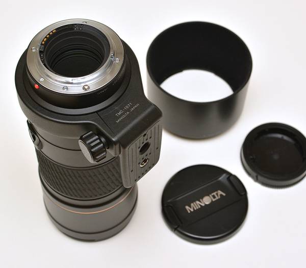 □MINOLTA AF APO TELE MACRO 200mm F4□中古超美品
