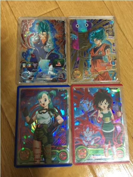 新品SECベジット含むUR4点セット スーパードラゴンボールヒーローズ