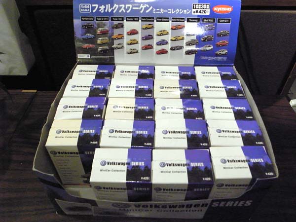 □未開封□フォルクスワーゲン ミニカー19箱セット!亜鉛合金 京商
