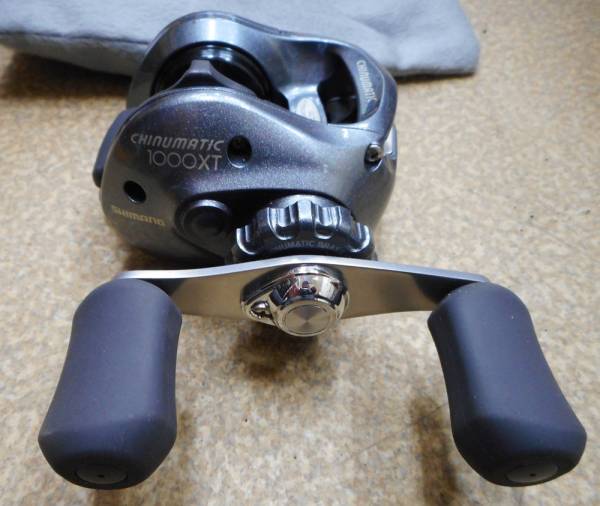シマノ チヌマチック 1000 XT リール チヌ イカダ カセ ヘチ 黒鯛 右 巻き ハンドル 両軸