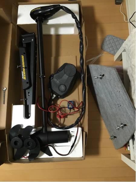 ミンコタ エッジマクサム55lb 無段階 36インチ (検 モーターガイド フットコン ハンドコン エレキ