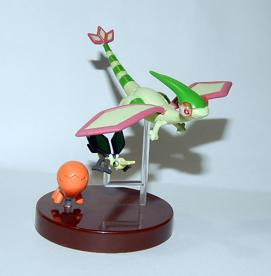 立体ポケモン図鑑 ナックラー ビブラーバ フライゴン フィギュア