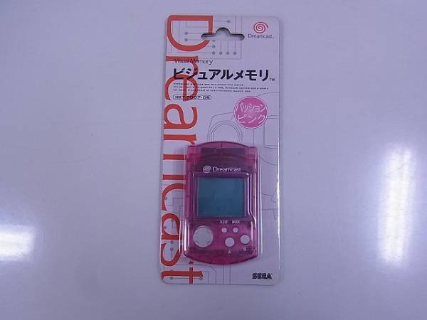 未開封DCドリキャス ビジュアルメモリ パッションピンク/E1816/6