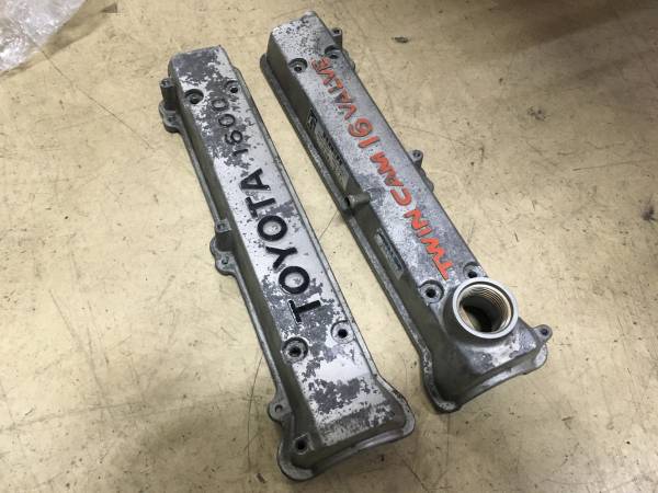 ＡＥ８６　ＡＥ９２　４ＡＧ　タペットカバー　中古