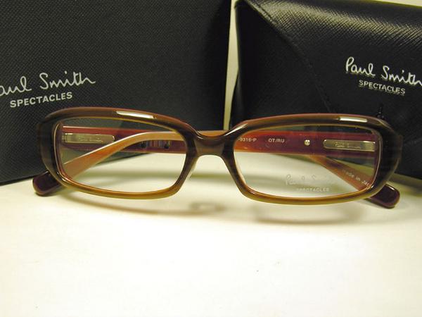送無【ポールスミス】セル　paul smith PS-9316 ブラウン　新品