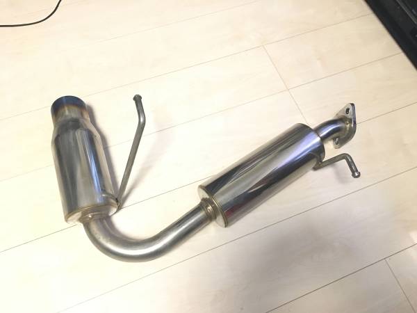 新古☆ジムニー JB23 ハードギアオリジナル 砲弾タイプ マフラー 純正