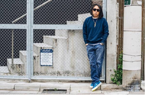 藤原ヒロシ愛用 DENIM BY VANQUISH & FRAGMENT リメイクコーデュロイ