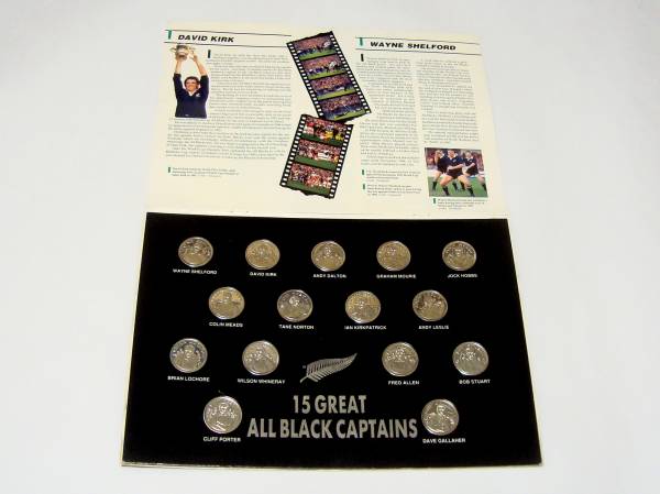 ラグビー オールブラックス メダルコレクション 15個セット GREAT ALL