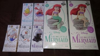最安即決！ディズニー リトルマーメイド コレクタブル 全5種 MEGA 全2種 7種