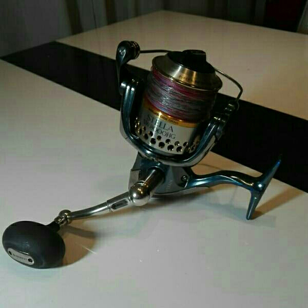 シマノ　01ステラSW8000HG 替えスプール　ハンドルノブ付き　ジギング　オフショア