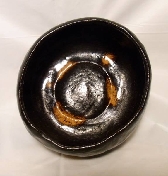 抹茶椀　九代　大樋長左衛門　光悦紙屋写　茶碗 抹茶椀 九代 大樋長左衛門 ◇◇光悦「紙屋」写し・九代大樋長