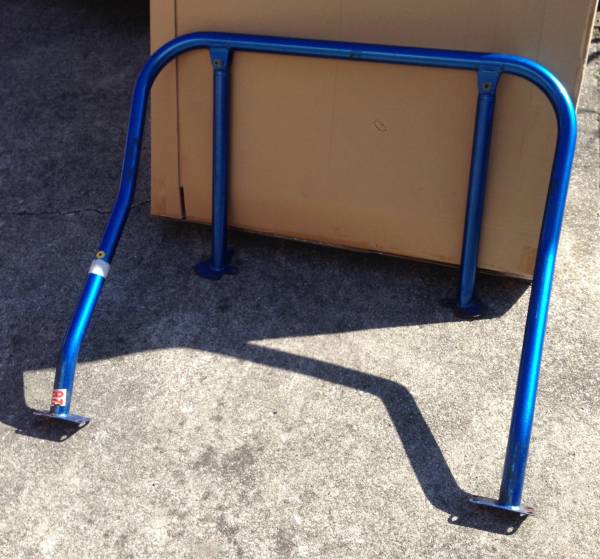 カプチーノ用 CUSCO クスコ製 4点式 D1 クロモリロールバー 40パイ 中古品です。