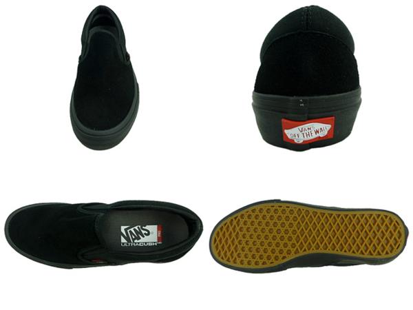 バンズ スリッポン プロ VANS SLIP-ON 新品/海外モデル/Vansバンズ/Slip-On Proスリッポンプロ/黒/28cm PRO ブラック