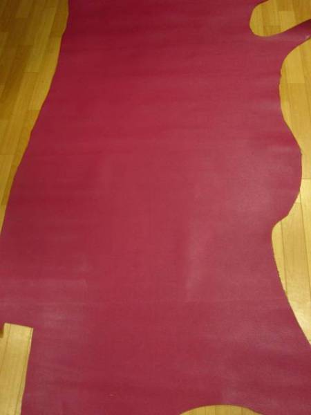 ●ブランド・レザー●コンビ鞣し/牛革●約240ds●上質/アゼリアピンク●