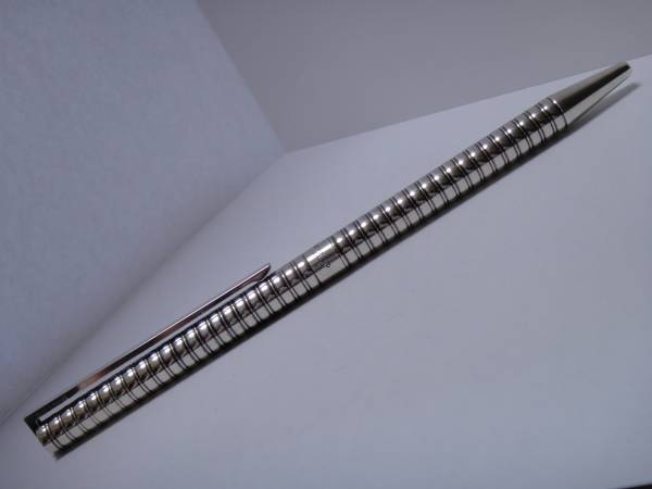 S.T.Dupont デュポン 回転式 ボールペン シルバー 絶版 名品 美品 S.T.