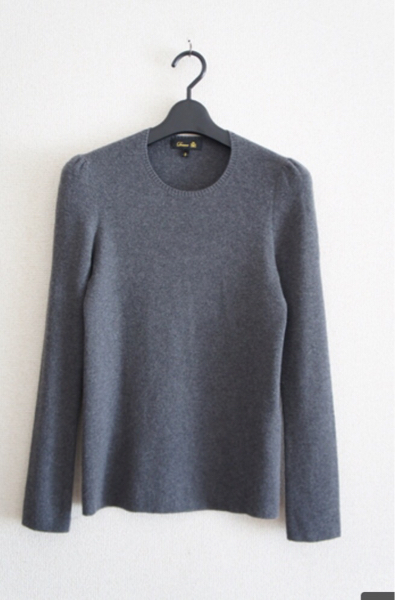 ドゥロワー パフスリーブ グレー2