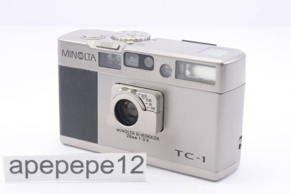★特価★ミノルタ MINOLTA TC-1 G-ROKKOR 28mm F3.5 #1211