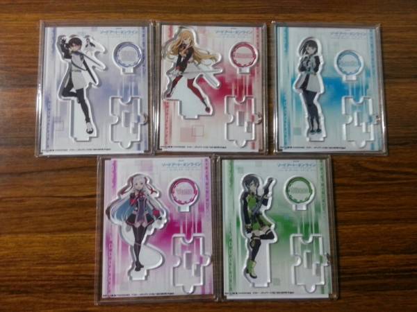 劇場版 ソードアート・オンライン ローソン キャンペーン アクリルスタンド 全5種セット
