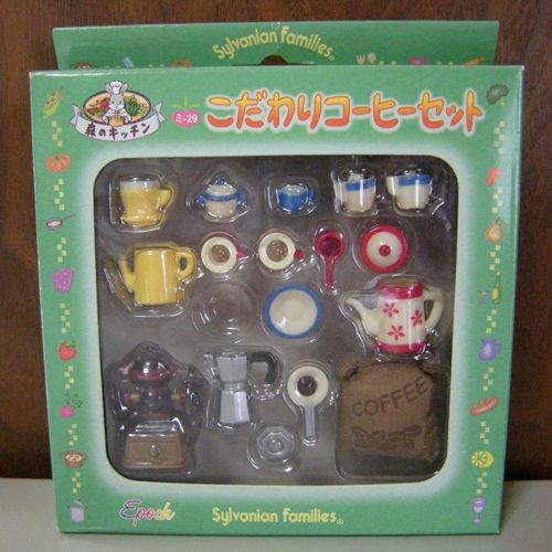 シルバニアファミリー☆森のキッチン こだわりコーヒーセット 1コ欠品 