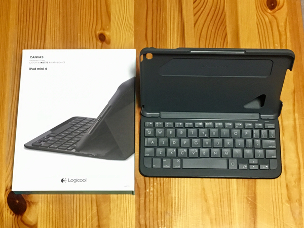 ロジクール ipad mini4 ik0772 キーボードケース Logicool CANVAS