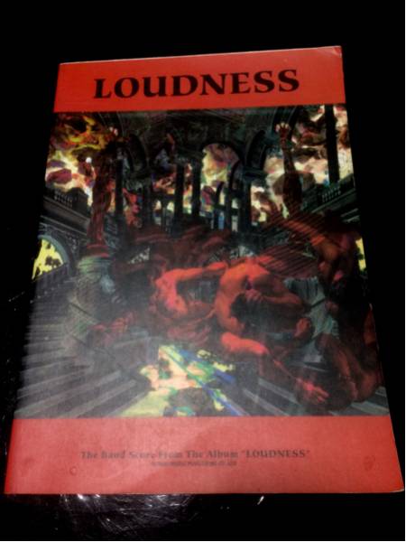 ラウドネス バンドスコア 【LOUDNESS】 ,ラウドネスセルフタイトル