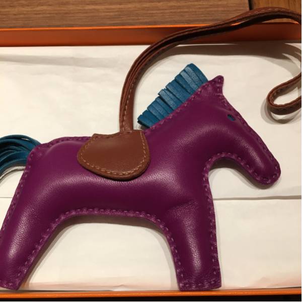 エルメス 馬 ロデオ チャーム 美品 ボリードバーキンに