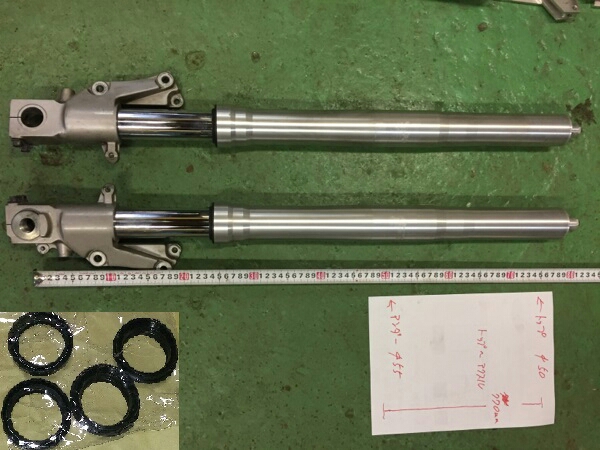 gsx-r 1100 gu74a フロントフォーク GSXR-1100 倒立フロントフォーク