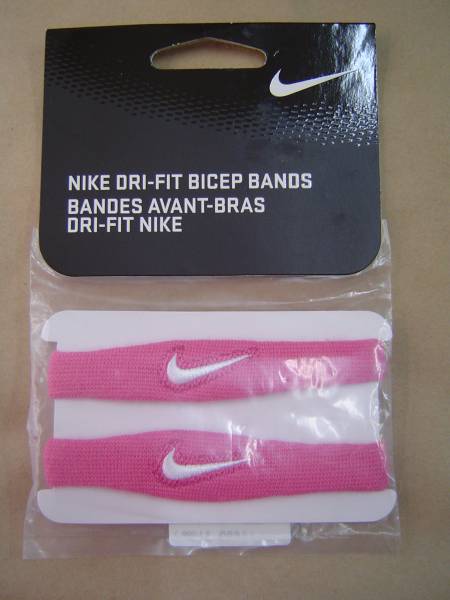 Nike ナイキ バイセップバンド Dri Fit Nike リストバンド アンクレット サッカー バスケ テニス 使い方色々 ピンク その他 売買されたオークション情報 Yahooの商品情報をアーカイブ公開 オークファン Aucfan Com