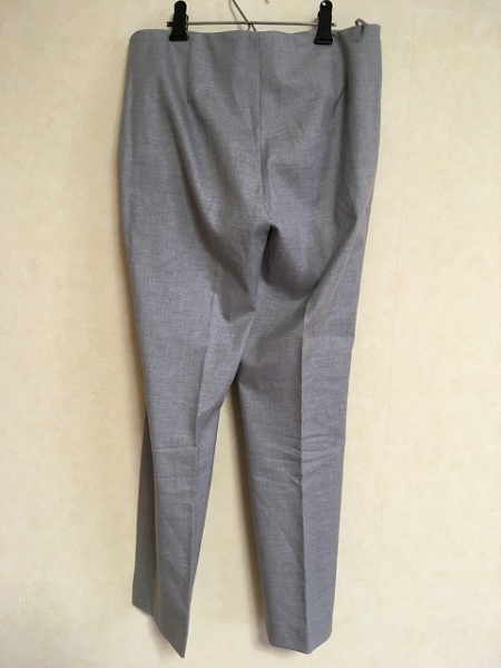 美品Theory セオリー パンツ 0 レディース 美品 グレー theory