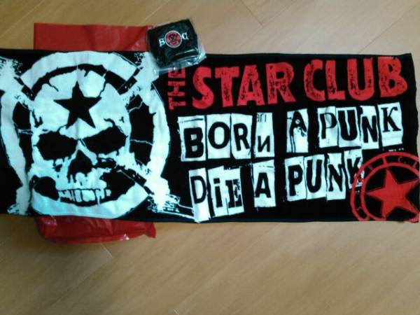 THE STARCLUB タオル THE STAR CLUB スタークラブ 未使用 タオル リストバンド HIKAGE