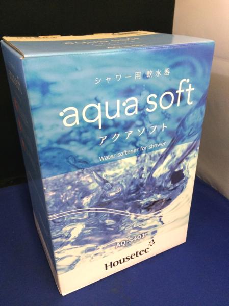 □ハウステック シャワー用軟水器 アクアソフト AQ-S401/未使用品 δ