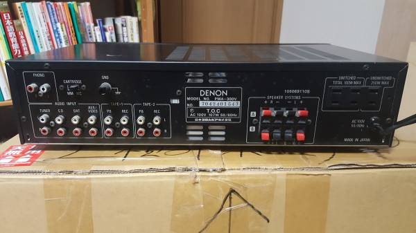 Denon プリメインアンプ　PMA-300V