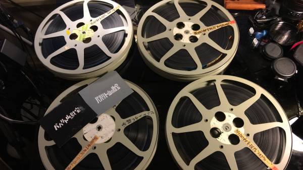 16mmフィルム大放出その３！ 30cmリール巻４本セット！！
