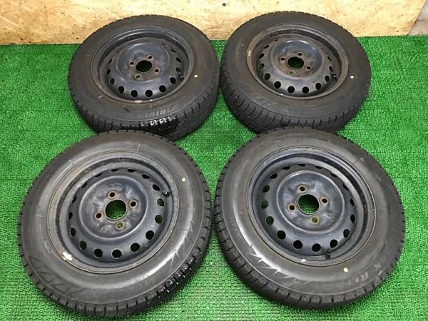 (WD001) NISSAN純正 鉄ホイール + 155/70R13 激安！