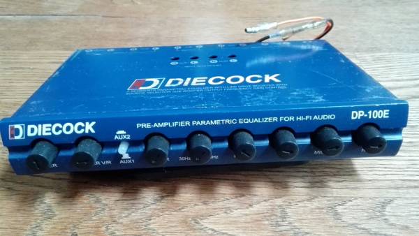 ☆稀少 DIECOCK DP-100E ダイコック ラインドライバー ハーフDIN