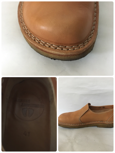 ダンスク danske ダックフィート duckfeet ブーツ 41 茶系 (A873