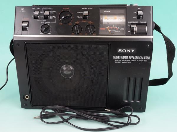 SONY ICF-9090 ギターアンプ AM/FM ラジオ ネット直販サイト
