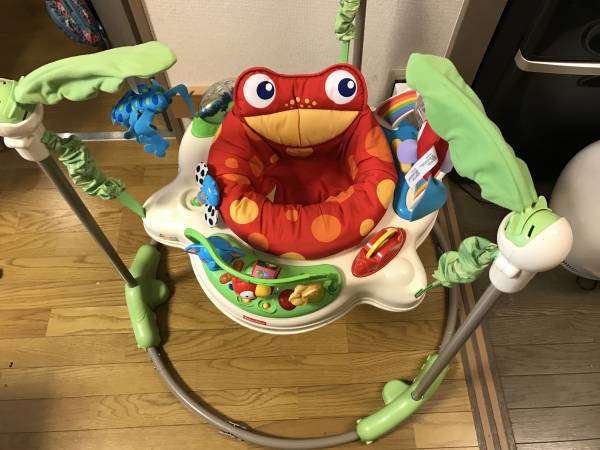 ジャンパルー　レインフォレスト　フィッシャープライス　外箱、内箱あり