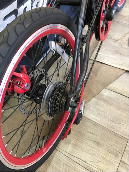 snap on 新品 アルミフレーム・ディスクブレーキ 折りたたみ20インチ 