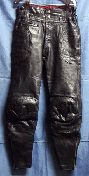 ▼USED KUSHITANI 牛革パンツ LLサイズ